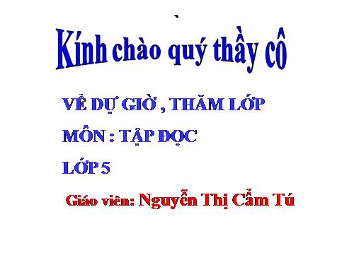 Tuần 25. Cửa sông