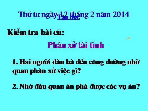 Tuần 23. Chú đi tuần