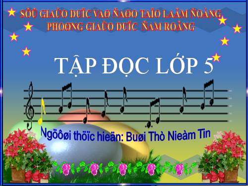 Tuần 17. Ca dao về lao động sản xuất