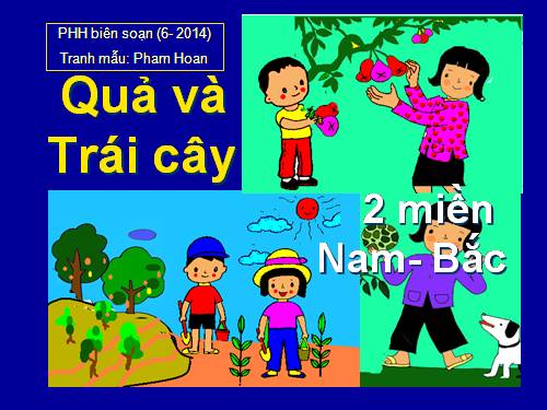 Trái Quả 2 miền ..ppt