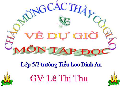 Tuần 7. Những người bạn tốt