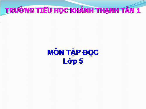 Tuần 8. Trước cổng trời