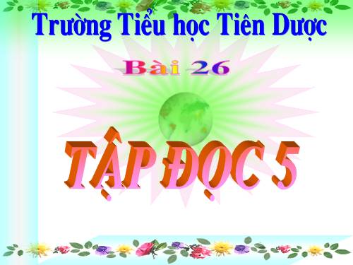 Tuần 26. Nghĩa thầy trò