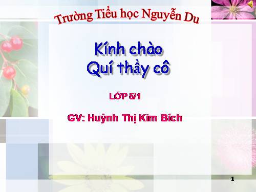 Tuần 32. Những cánh buồm