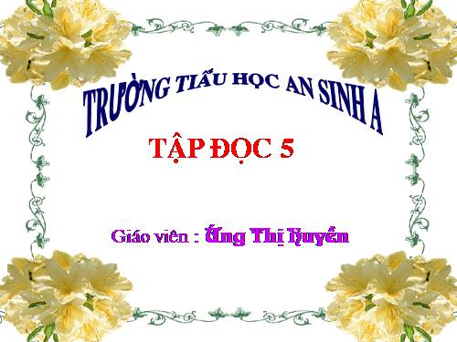 Tuần 25. Cửa sông