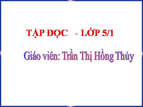 Tuần 29. Một vụ đắm tàu