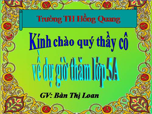 Tuần 15. Buôn Chư Lênh đón cô giáo