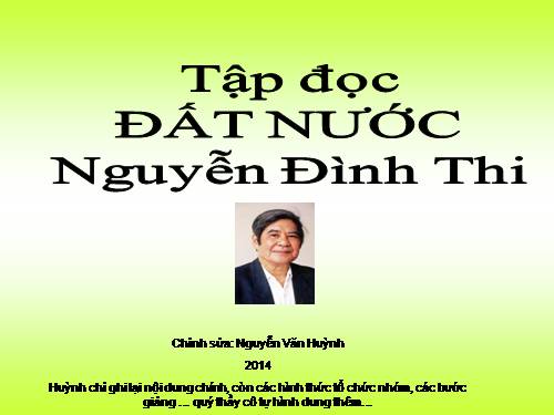 Tuần 27. Đất nước