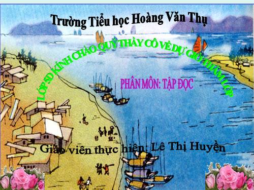 Tuần 25. Cửa sông