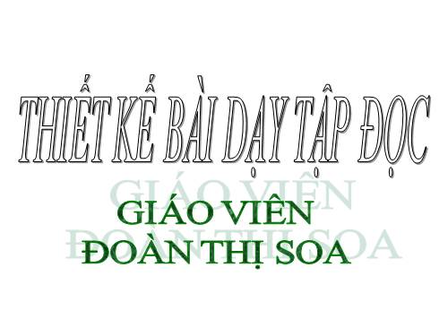 Tuần 7. Những người bạn tốt