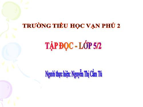 Tuần 11. Chuyện một khu vườn nhỏ