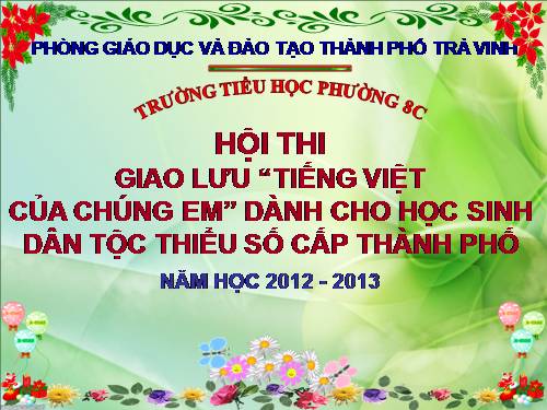 Tuần 31. Bầm ơi