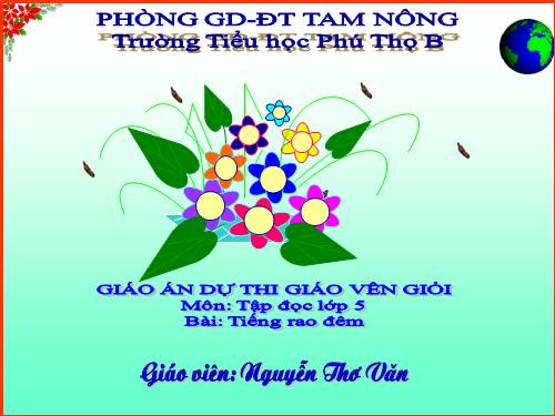 Tuần 21. Tiếng rao đêm