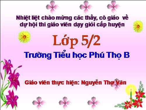 Tuần 22. Cao Bằng