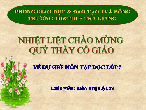 Tuần 12. Mùa thảo quả