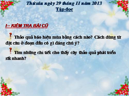 Tuần 12. Hành trình của bầy ong