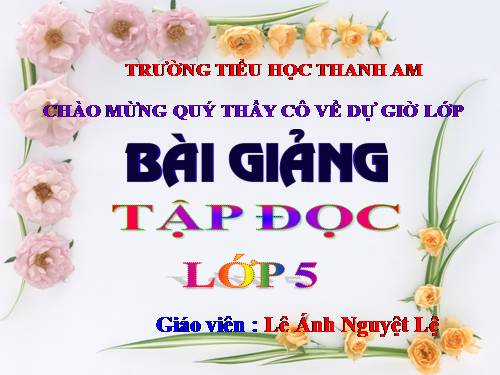 Tuần 12. Mùa thảo quả