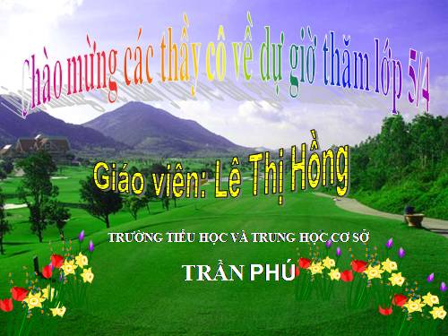 Tuần 12. Mùa thảo quả