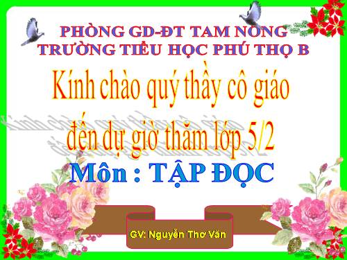 Tuần 16. Thầy thuốc như mẹ hiền