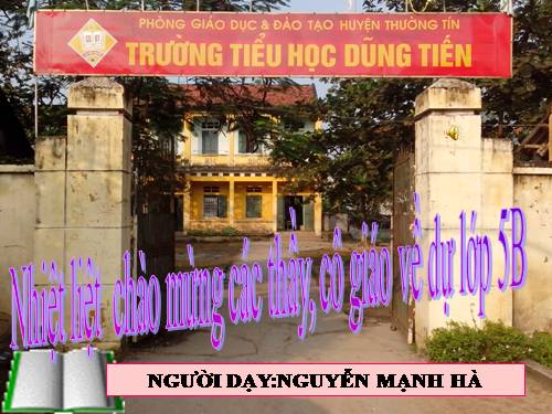 Tuần 8. Kì diệu rừng xanh