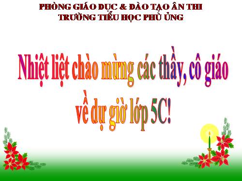 Tuần 12. Mùa thảo quả