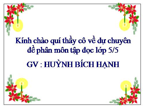 Tuần 8. Kì diệu rừng xanh