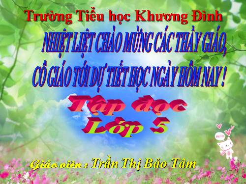 Tuần 7. Những người bạn tốt