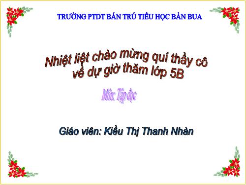 Tuần 8. Trước cổng trời