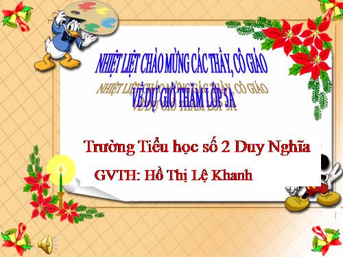 Tuần 7. Những người bạn tốt