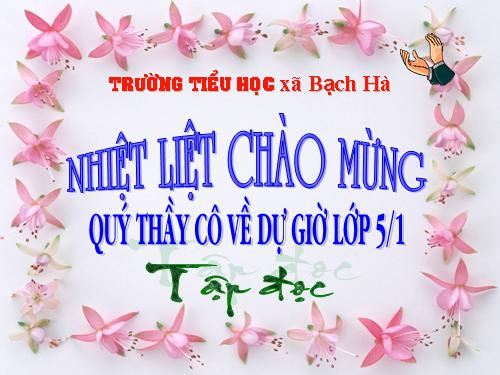 Tuần 11. Chuyện một khu vườn nhỏ