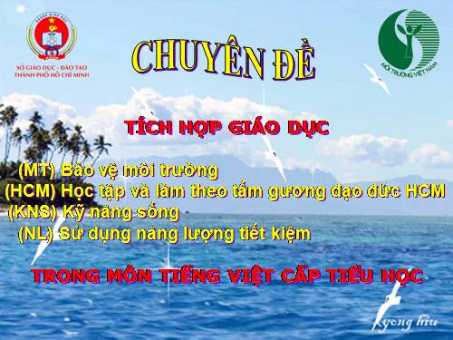 Chuyên đề tích hợp GD trong Tiếng Việt