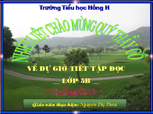 Tuần 32. Út Vịnh