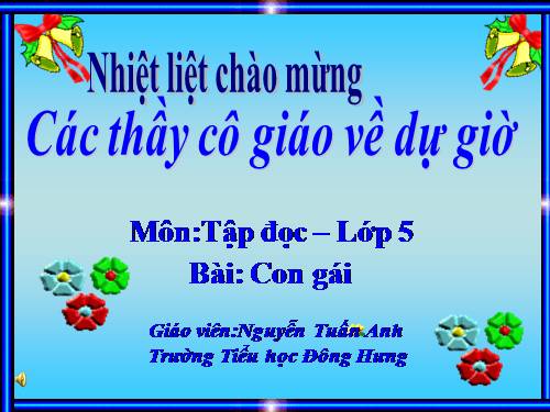 Tuần 29. Con gái