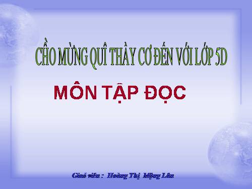 Tuần 31. Công việc đầu tiên