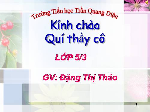 Tuần 32. Những cánh buồm