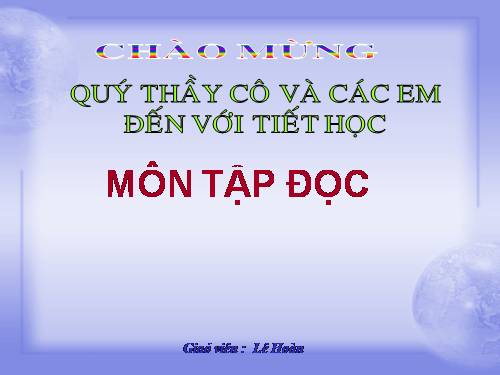 Tuần 31. Công việc đầu tiên