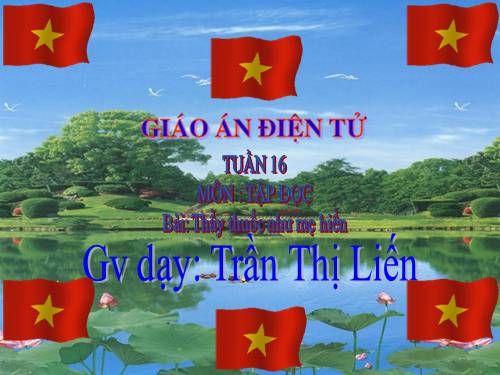 Tuần 16. Thầy thuốc như mẹ hiền