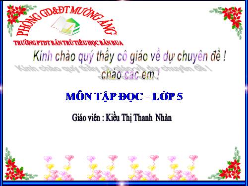 Tuần 31. Bầm ơi