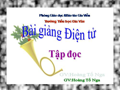 Tuần 31. Bầm ơi