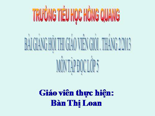 Tuần 24. Hộp thư mật