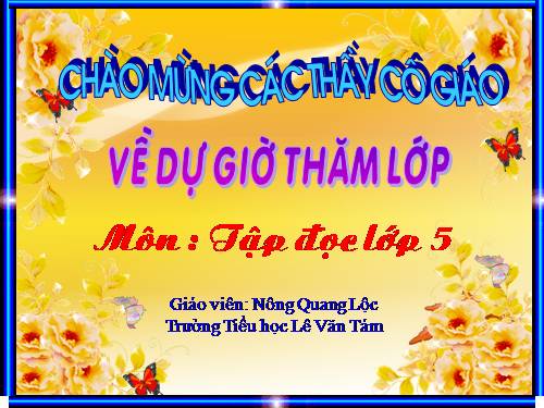 Tuần 26. Nghĩa thầy trò