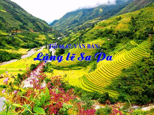 Lặng lẽ Sa Pa