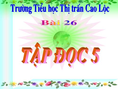 Tuần 26. Nghĩa thầy trò