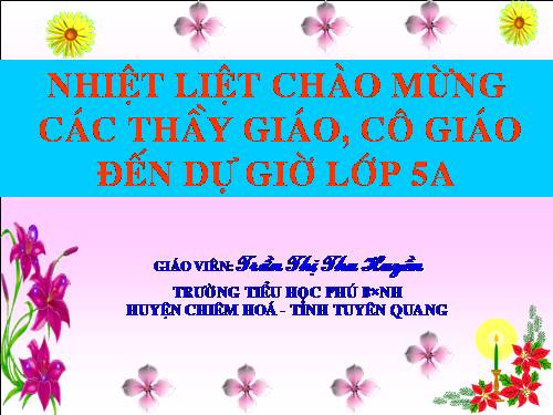 Tuần 22. Cao Bằng