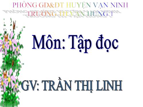 Tuần 13. Người gác rừng tí hon