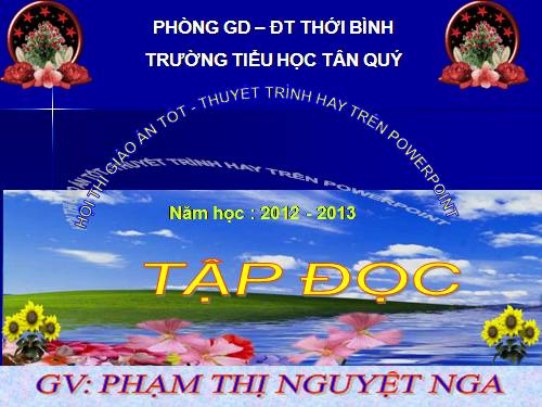 Tuần 25. Cửa sông