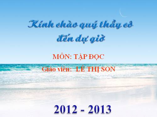 Tuần 16. Thầy thuốc như mẹ hiền
