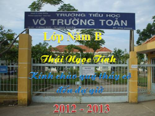 Tuần 21. Tiếng rao đêm