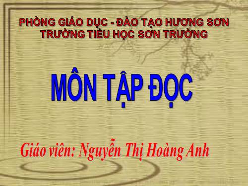 Tuần 17. Ngu Công xã Trịnh Tường