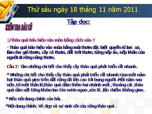 Tuần 12. Hành trình của bầy ong